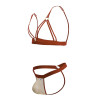 CandyMan String et Bra Izor Rouge